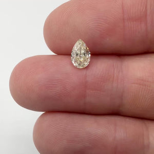 1.02ct | N/VS1 Pear Shape Brilliant Cut Diamond (GIA) - Modern Rustic Diamond